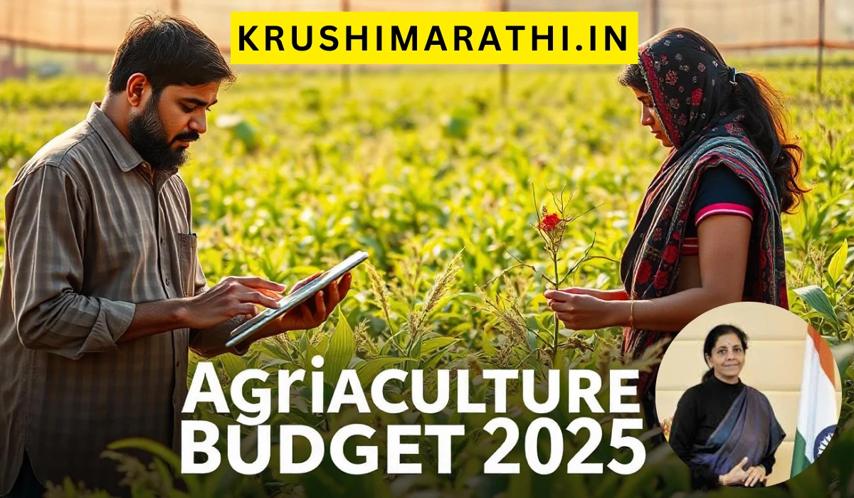 Agriculture budget for farmer 2025