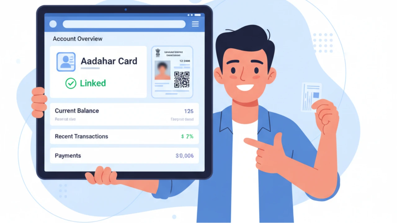 Check aadhaar bank link status