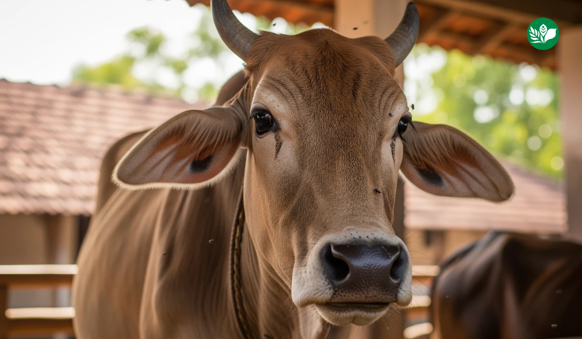 Cow eye watering causes treatment dairy farming