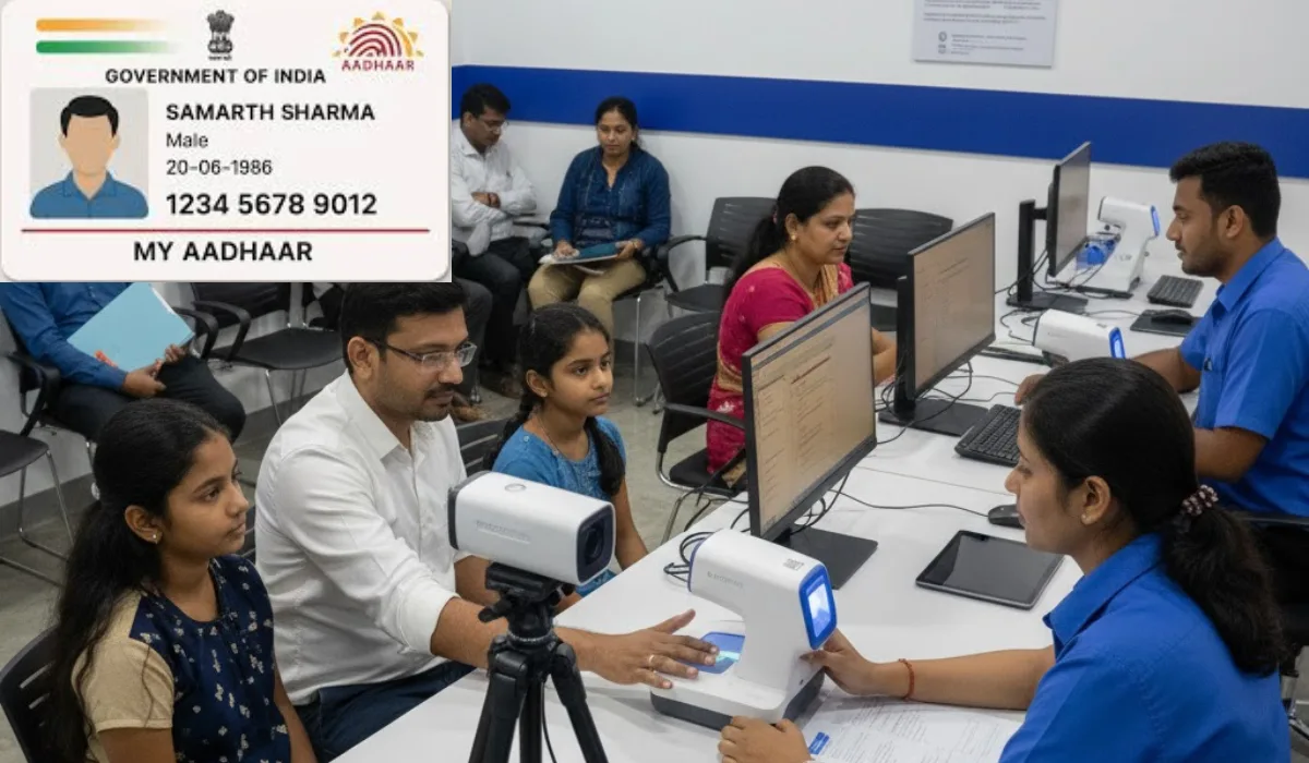 बच्चों के आधार बायोमेट्रिक्स मुफ्त में अपडेट करें: प्रक्रिया और मानदंड