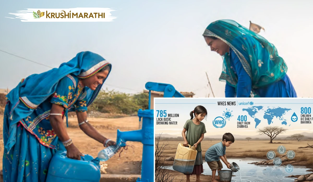 Global water crisis who unicef report