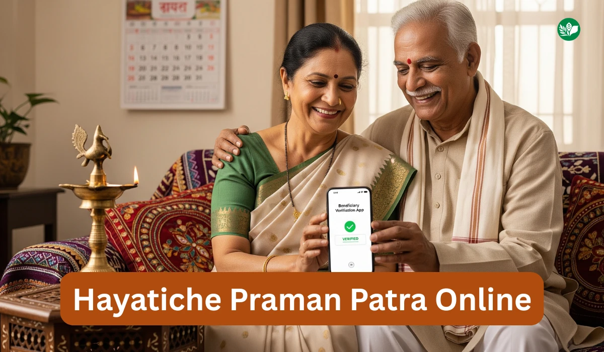 Hayatiche praman patra gharbaslya app dware