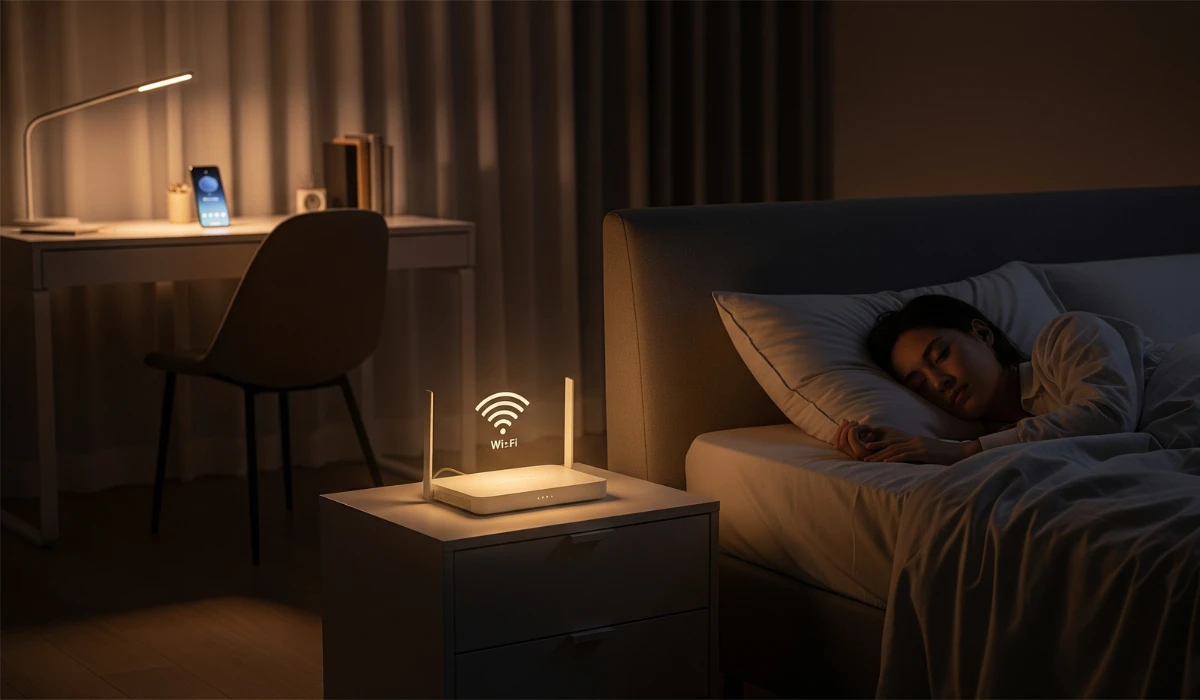 Is wifi radiation affecting sleep
