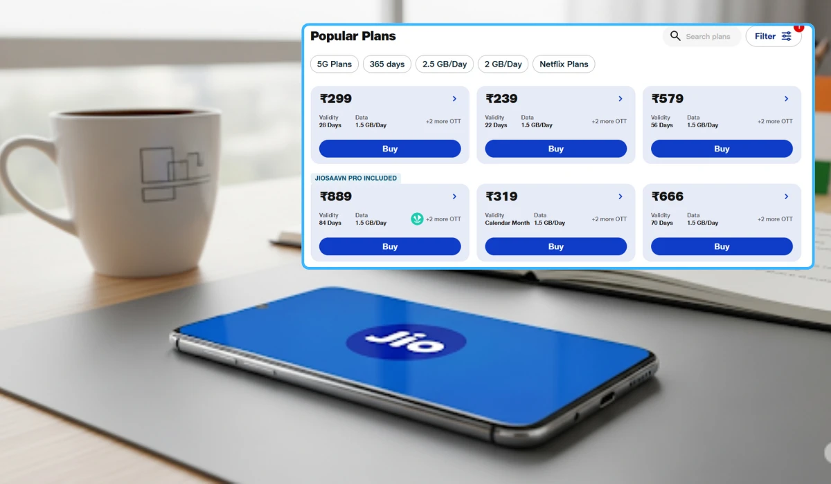 Jio discontinues 1gb daily data plan 299 recharge