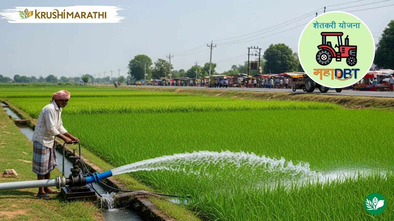 Lift irrigation subsidy extended 2027