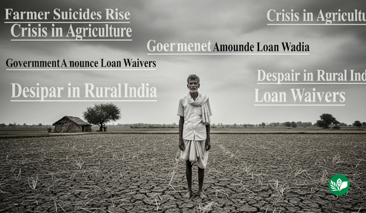 Maharashtra farmer suicide crisis loan waiver delay