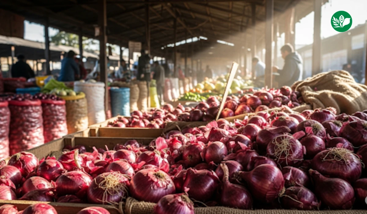 Maharashtra onion prices nafed