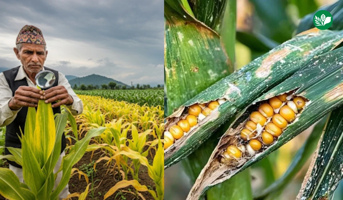 Maize yellowing disease in india