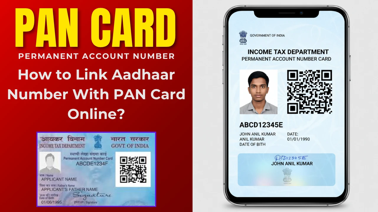 Pan aadhaar link process online
