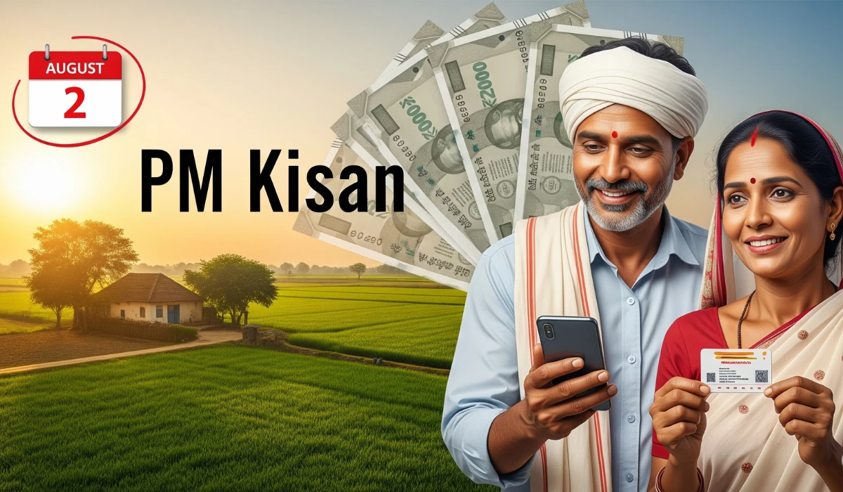 Pm kisan 20th installment august