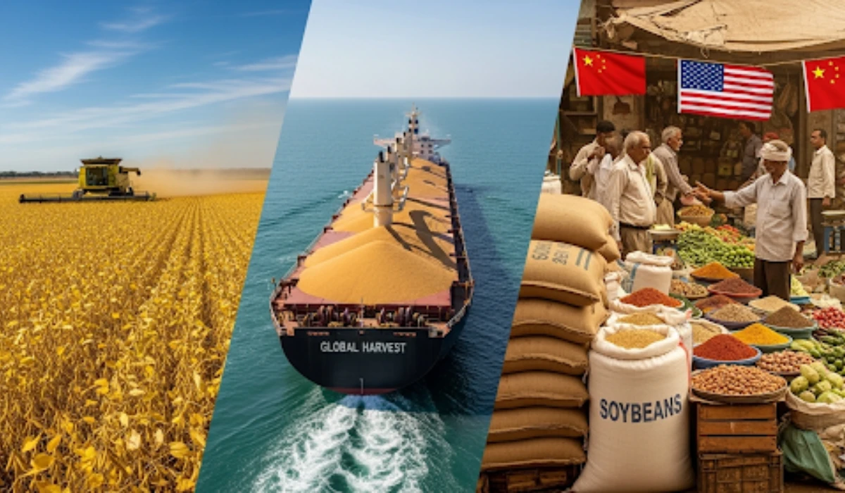 Us china tensions soybean market disruption