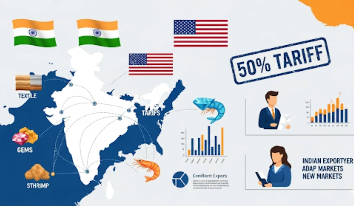 Us imposes 50 percent tariffs on indian