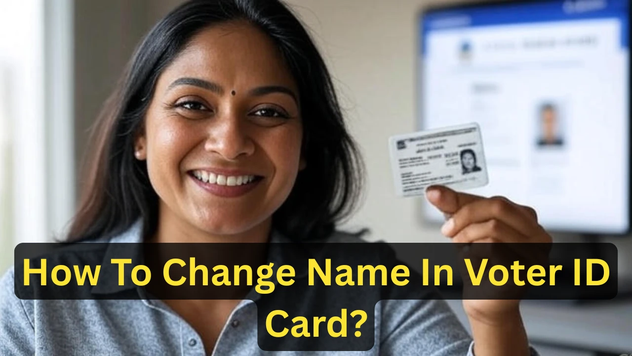 Voter id name correction online guide