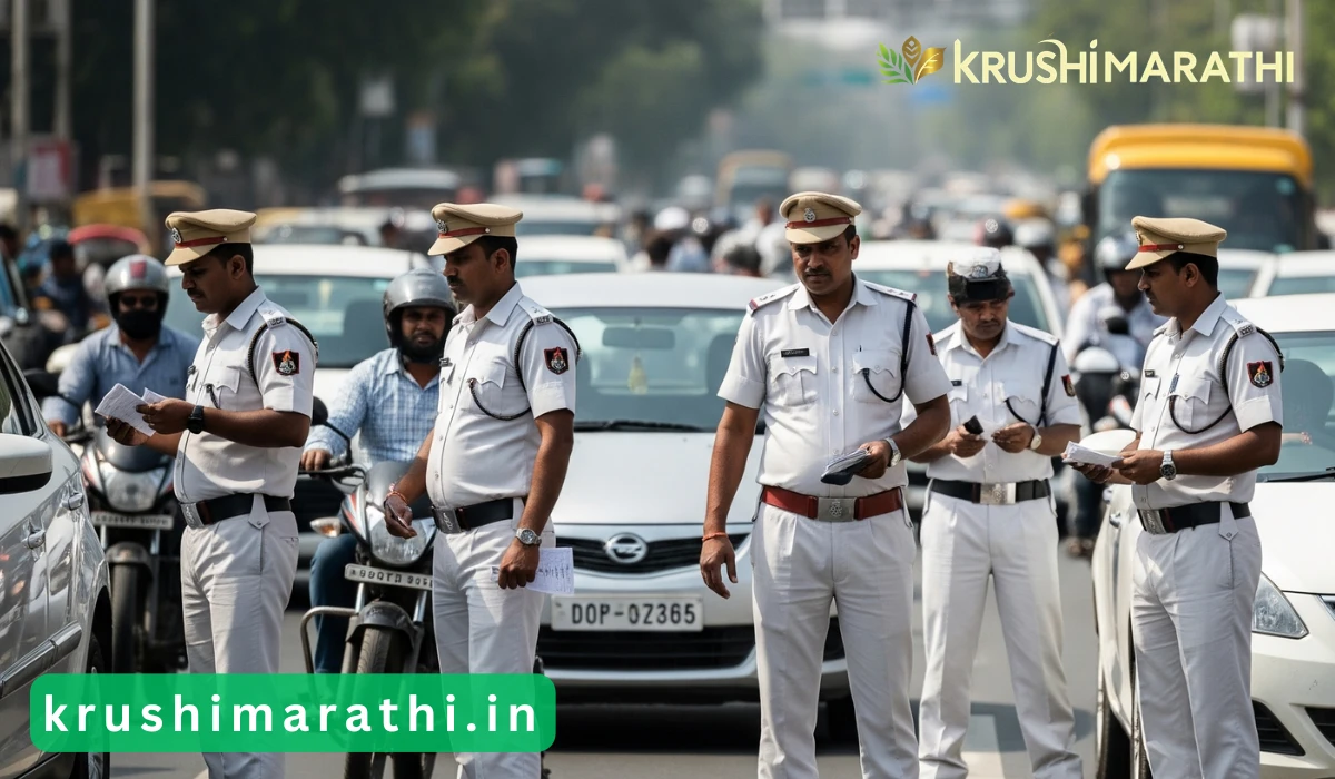 Where does traffic police challan money deposit